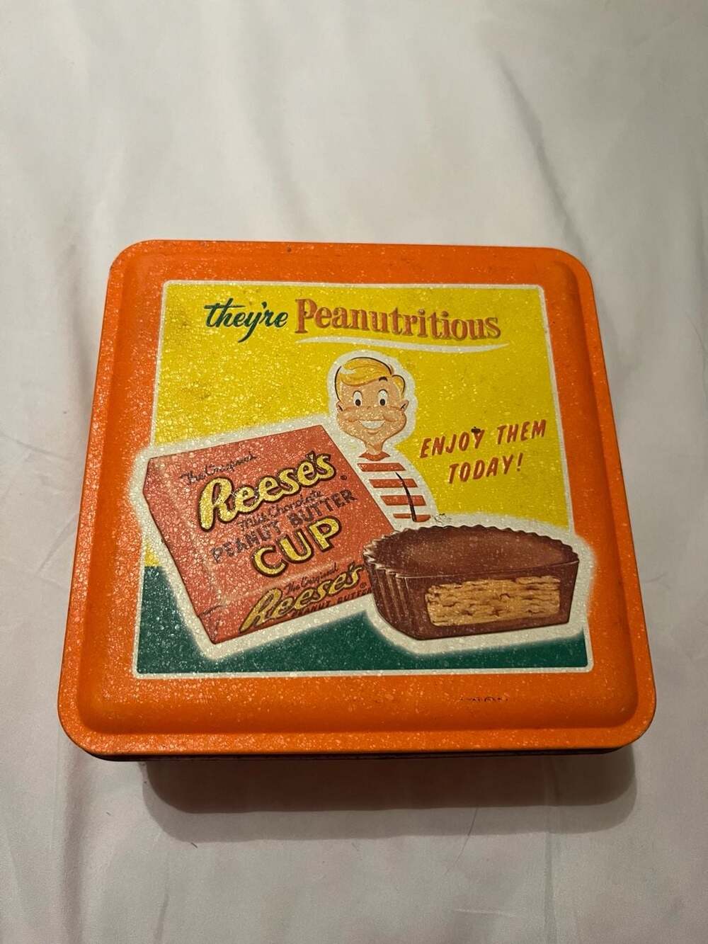Hershey's Millennium Series Canister #3 Reese's Peanutritious Tin